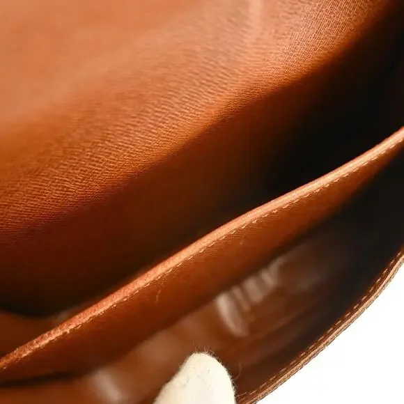 AUTHENTIC LOUIS VUITTON CARTOUCHIERE MM SHOULDER CROSSBODY BAG MONOGRAM 8904SL - Picture 12 of 14